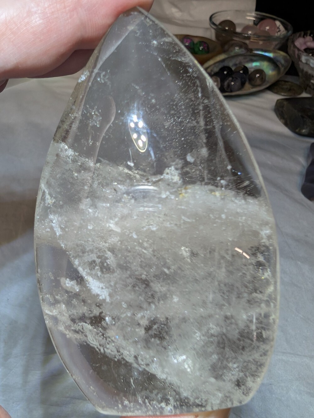 Clear Quartz Tear